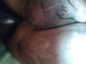 Single guy enjoying solo pleasurable activities