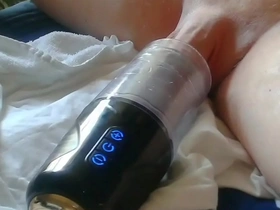 Cumshot so strong it sucked the life out of me