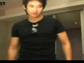 Asian model number 4 in gay porn video.