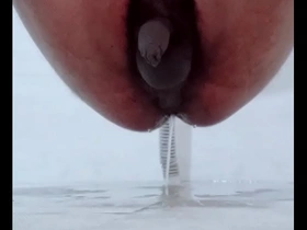 Young and hot Indian man urinates while having anal sex in homemade porn
