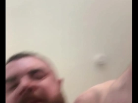 Gay bears having anal sex with each other.