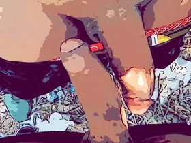 Gay animated porn: Big dick amateur gets the best action