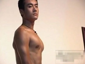 Gay solo pleasure with an Asian teen from Chinese boy mag