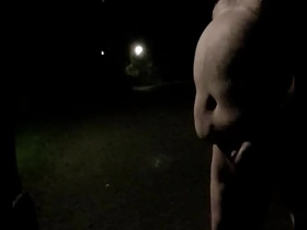 Gay man Jurkoff has sex in his car in natural environments and gets naked to enjoy himself.