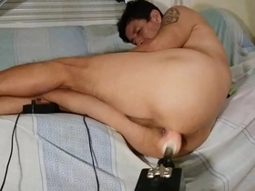 Hot gay guy gets passive and enjoys intense anal sex