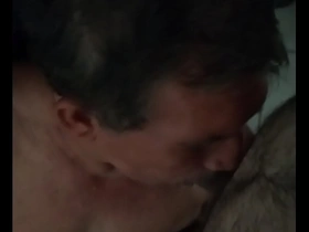 Gay sex with an amateur Brazilian man