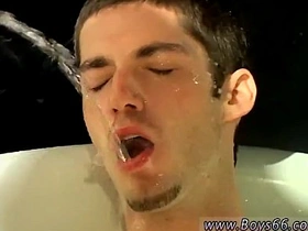 Asian chubby gay Kaleb Scott in wild college party