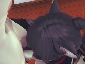 Get some hot Furry Yaoi love with Zhongli in this animated porn video.