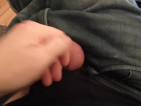 Gay CBt action with a hot massage and ballbusting